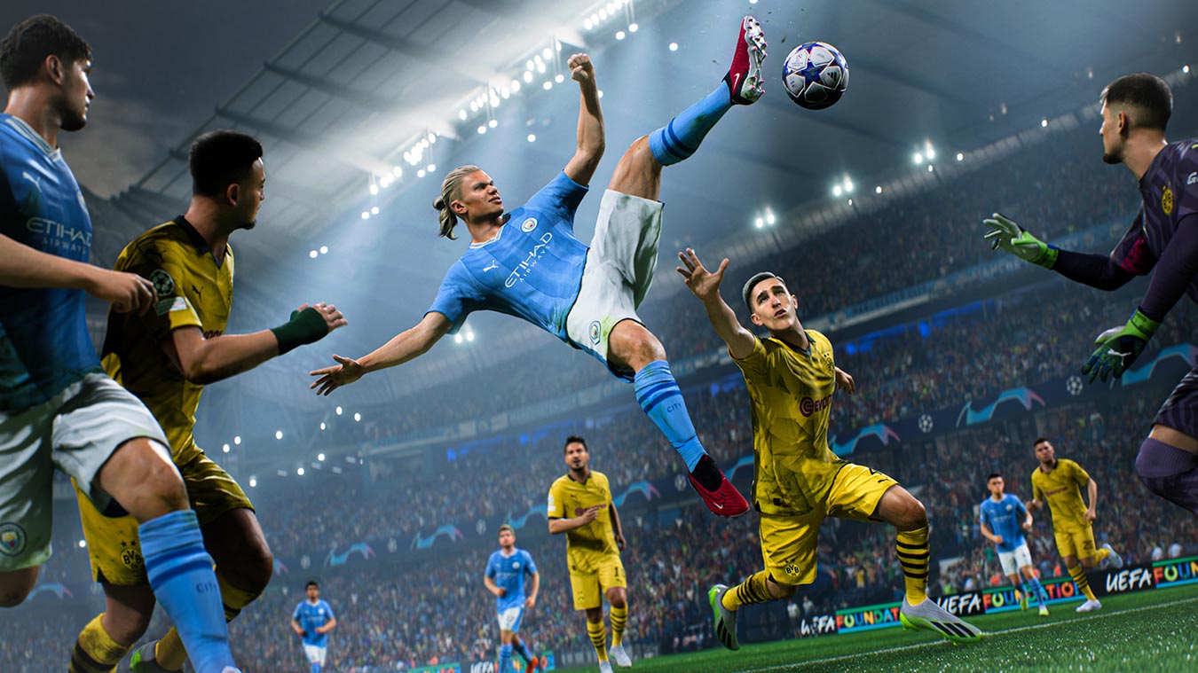 EA Sports FC 24 é o jogo mais baixado das plataformas PlayStation em março